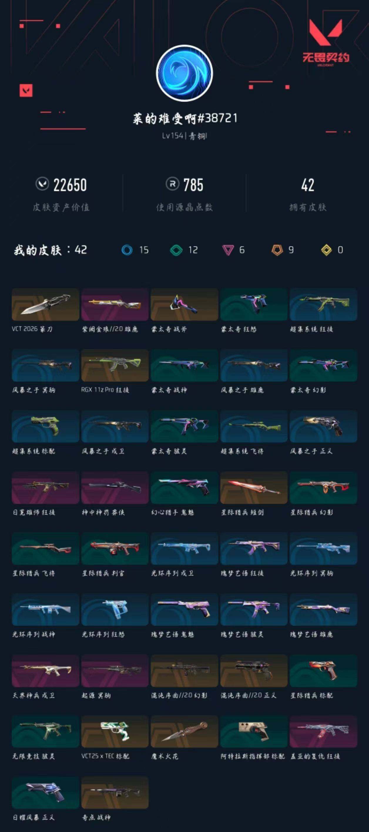 WWQXL420750无畏契约账号详情图4