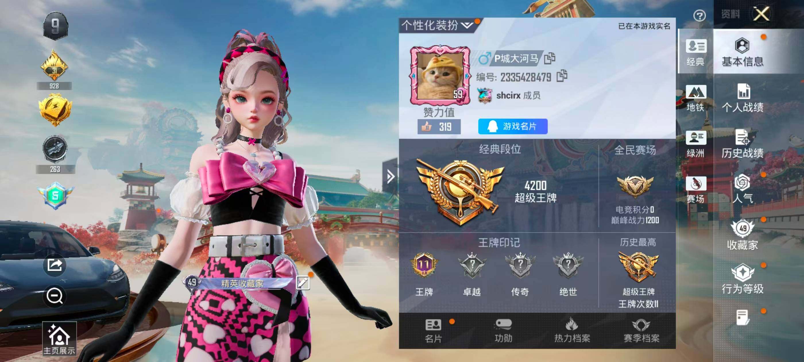 HPQM4140236和平精英账号详情图5