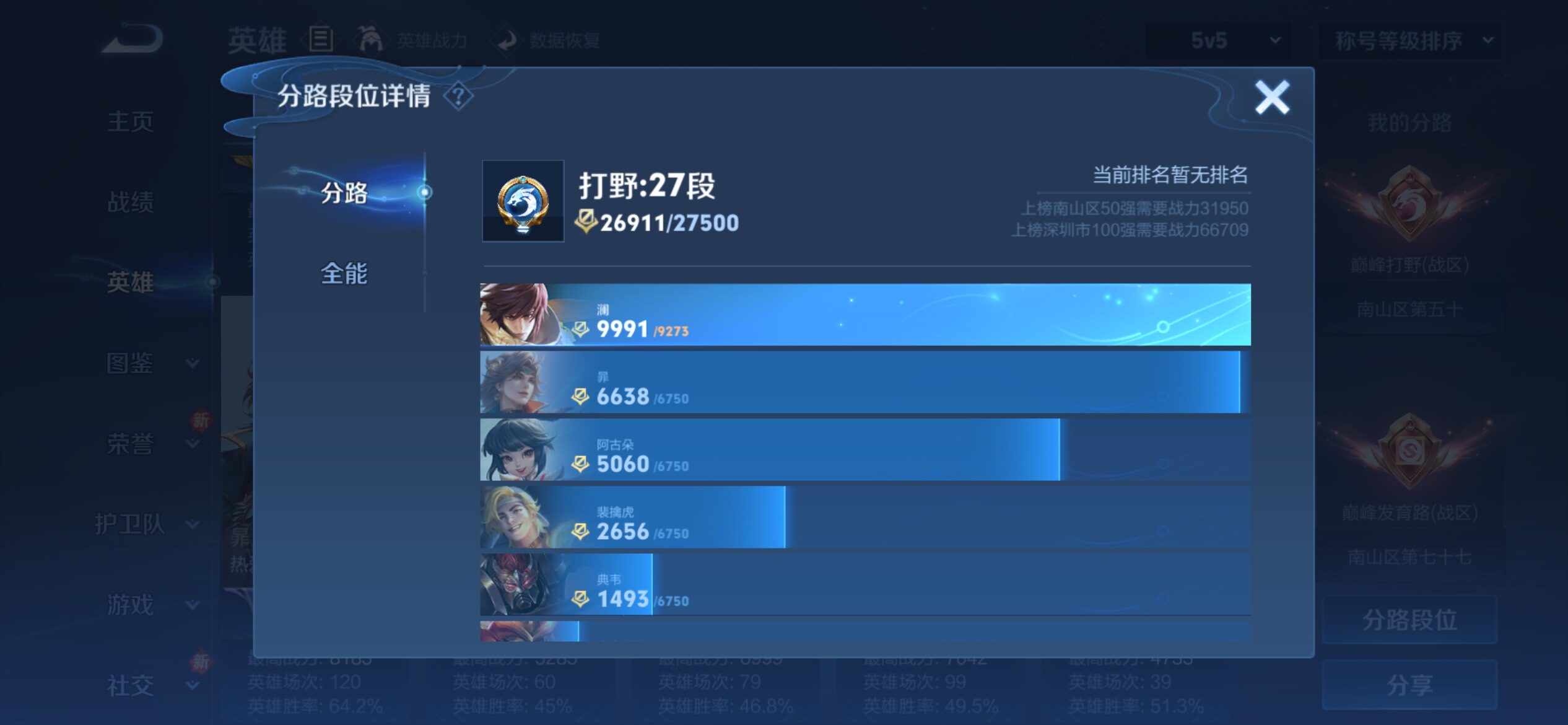 WZCMY4232132王者荣耀账号详情图4