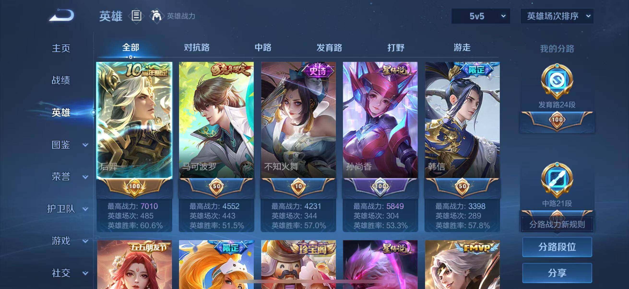 WZJZ4232758王者荣耀账号详情图7