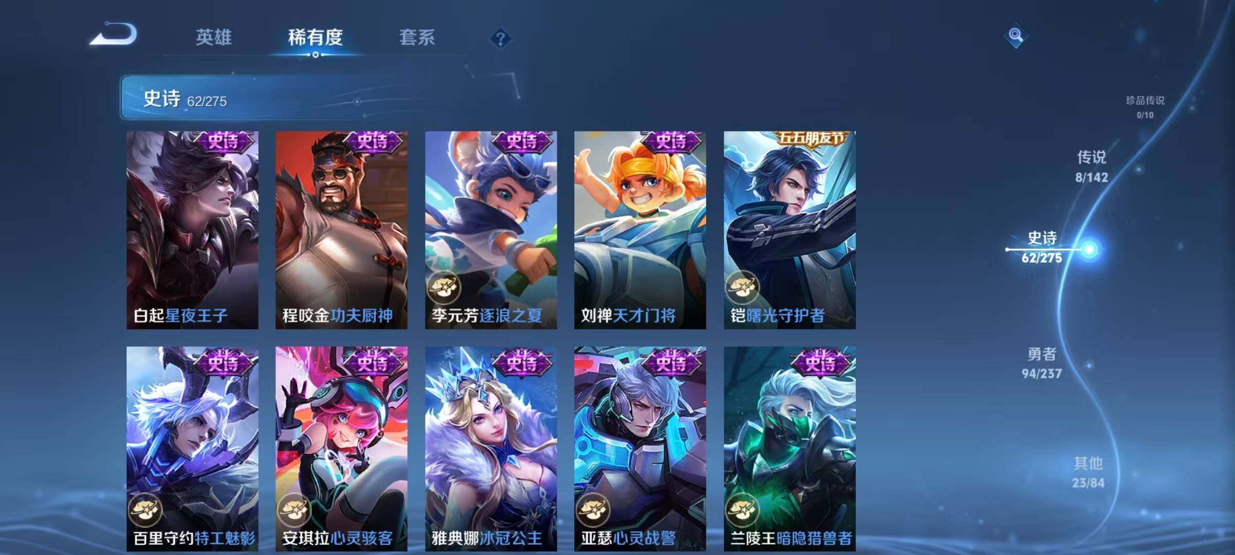 WZJZ4238275王者荣耀账号详情图13