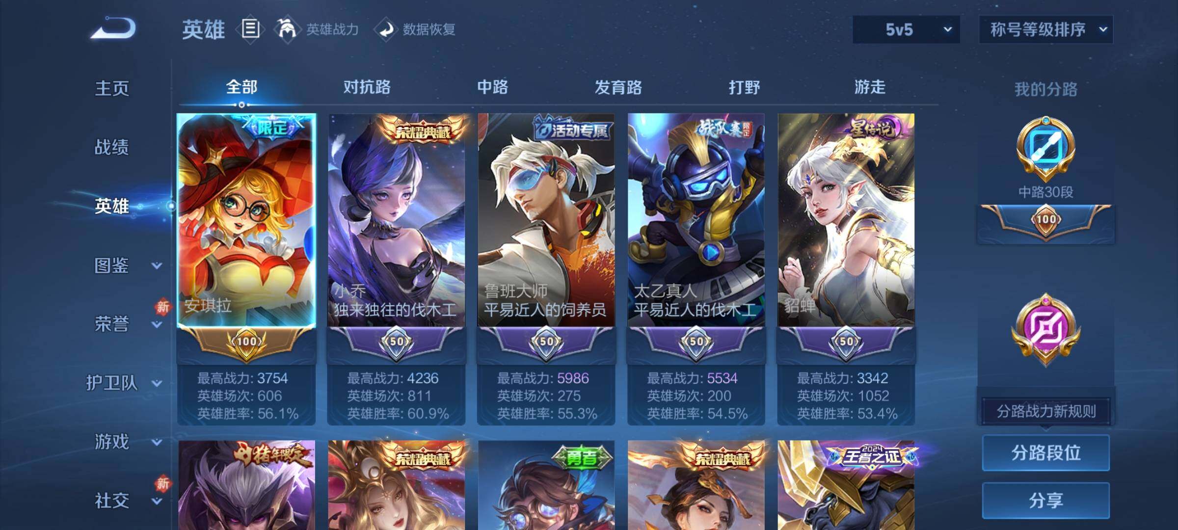 WZCMW4243511王者荣耀账号详情图3 WZCMW4243511王者荣耀账号详情图3