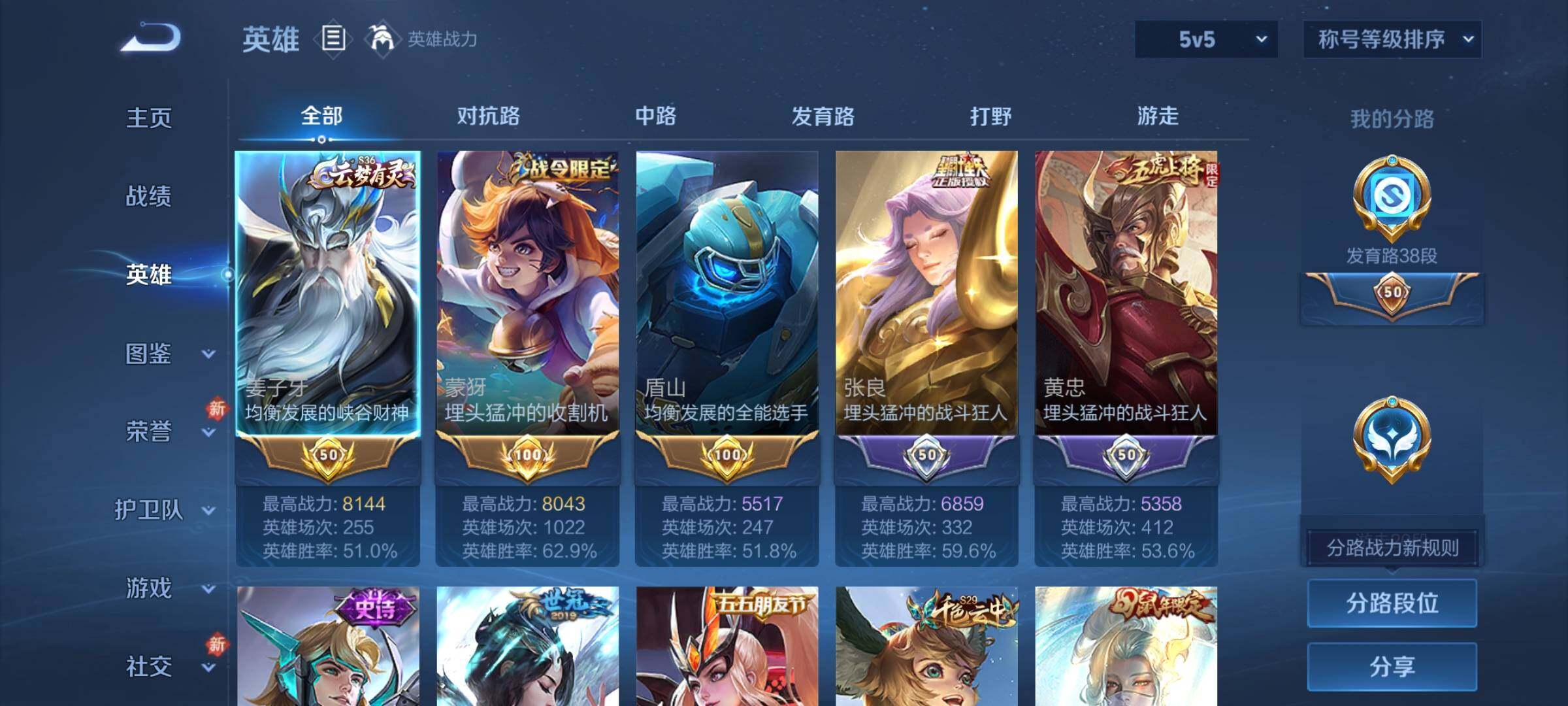 WZLX4235675王者荣耀账号详情图3