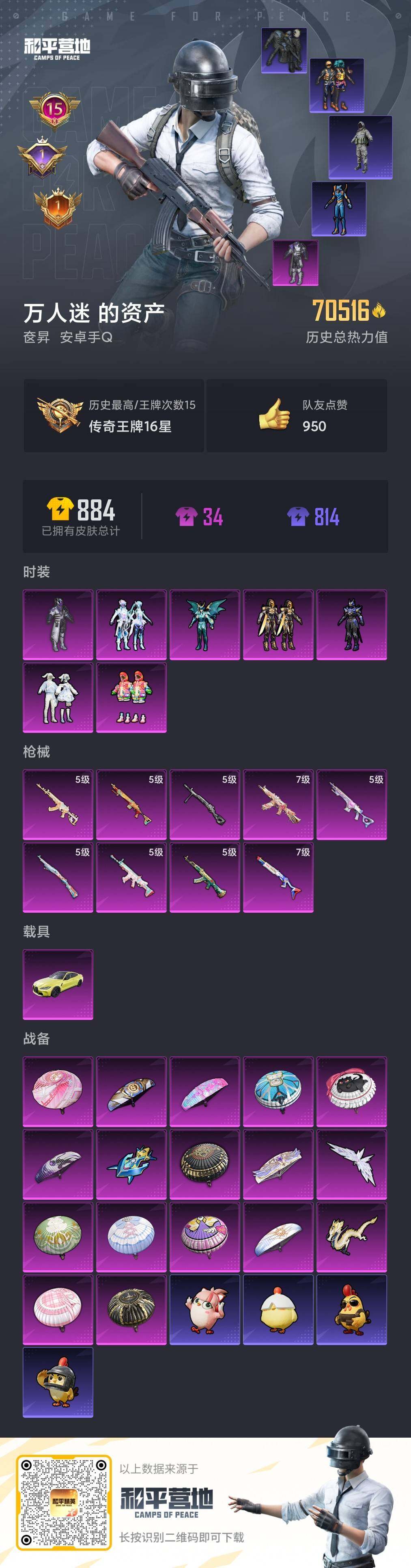 HPCMW4133204和平精英账号详情图9