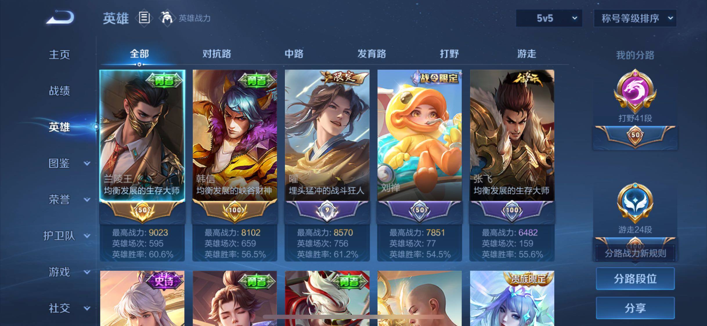 WZLX4235663王者荣耀账号详情图3