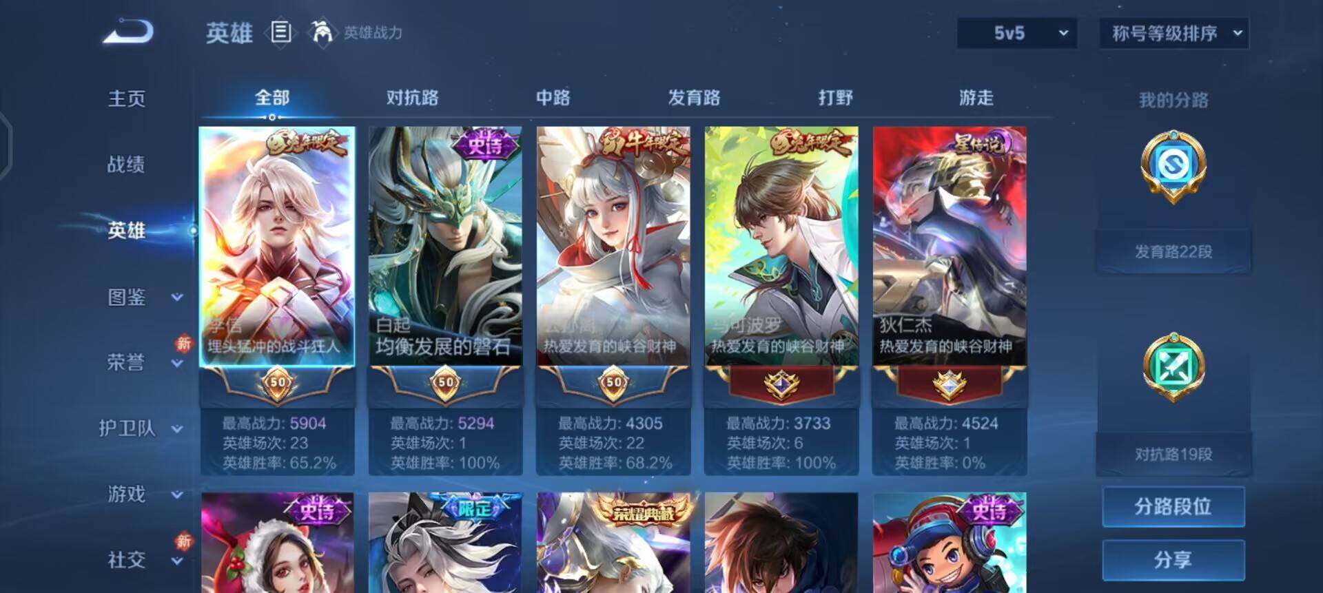 WZLX4234683王者荣耀账号详情图4