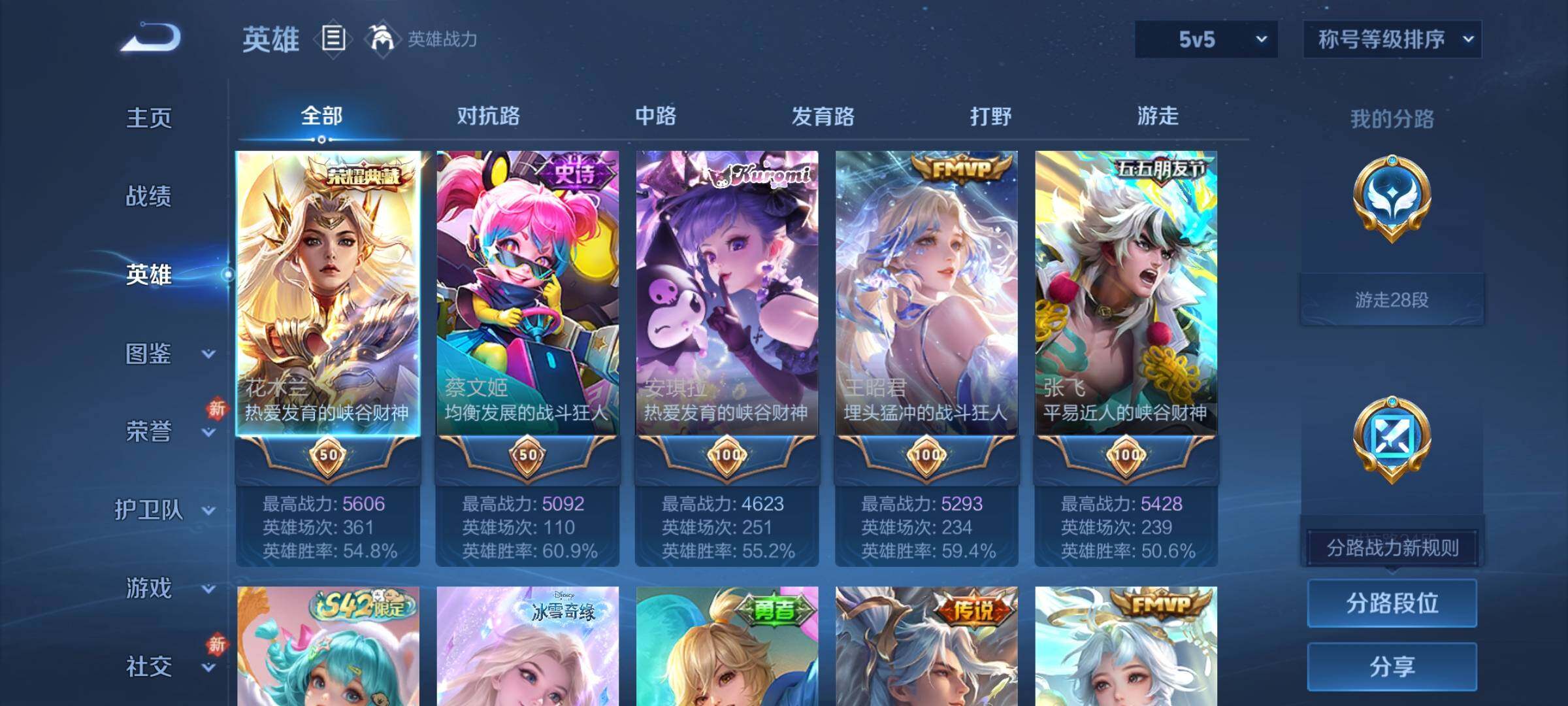 WZLX4235383王者荣耀账号详情图3