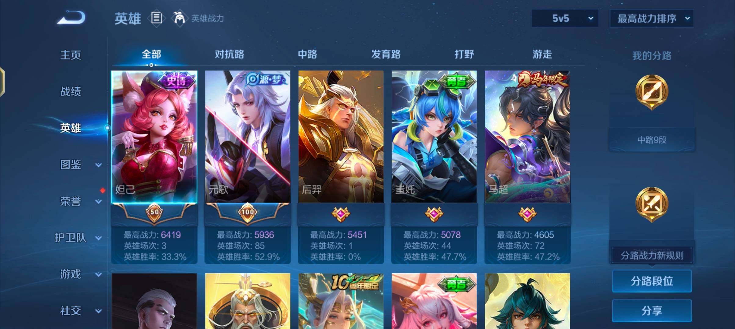 WZJZ4238274王者荣耀账号详情图5