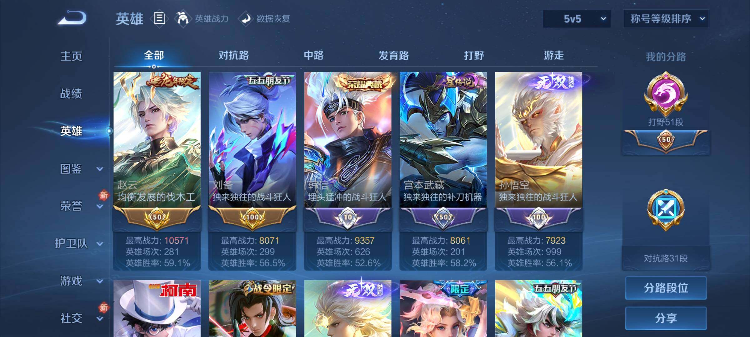 WZCMY4237568王者荣耀账号详情图3