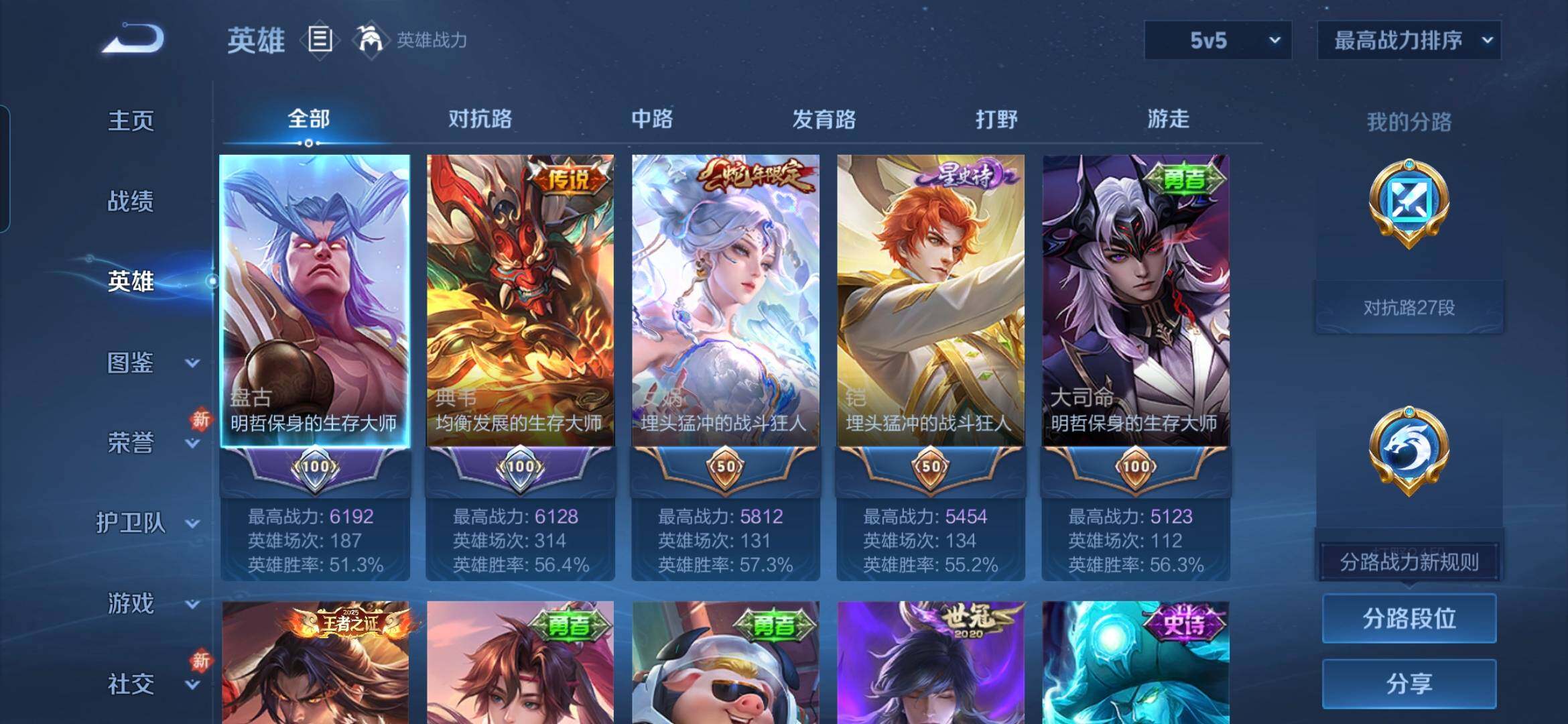 WZDN4234814王者荣耀账号详情图4