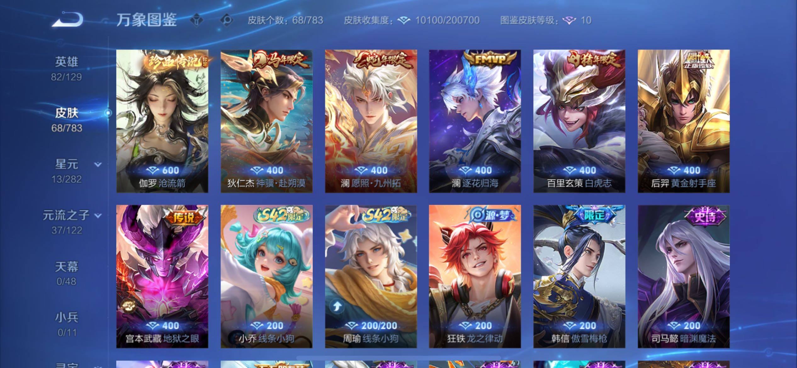 WZCMY4236035王者荣耀账号详情图6