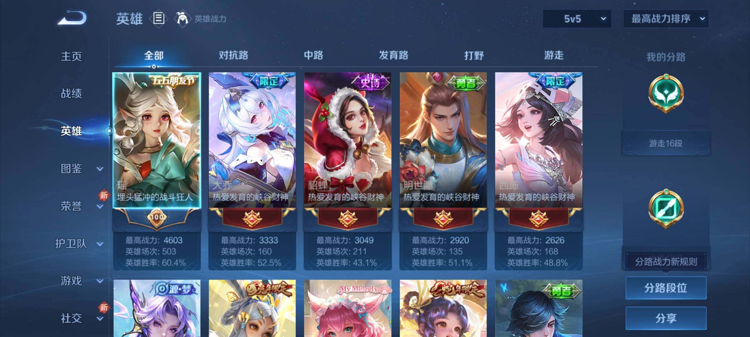 WZCMY4236011王者荣耀账号详情图3