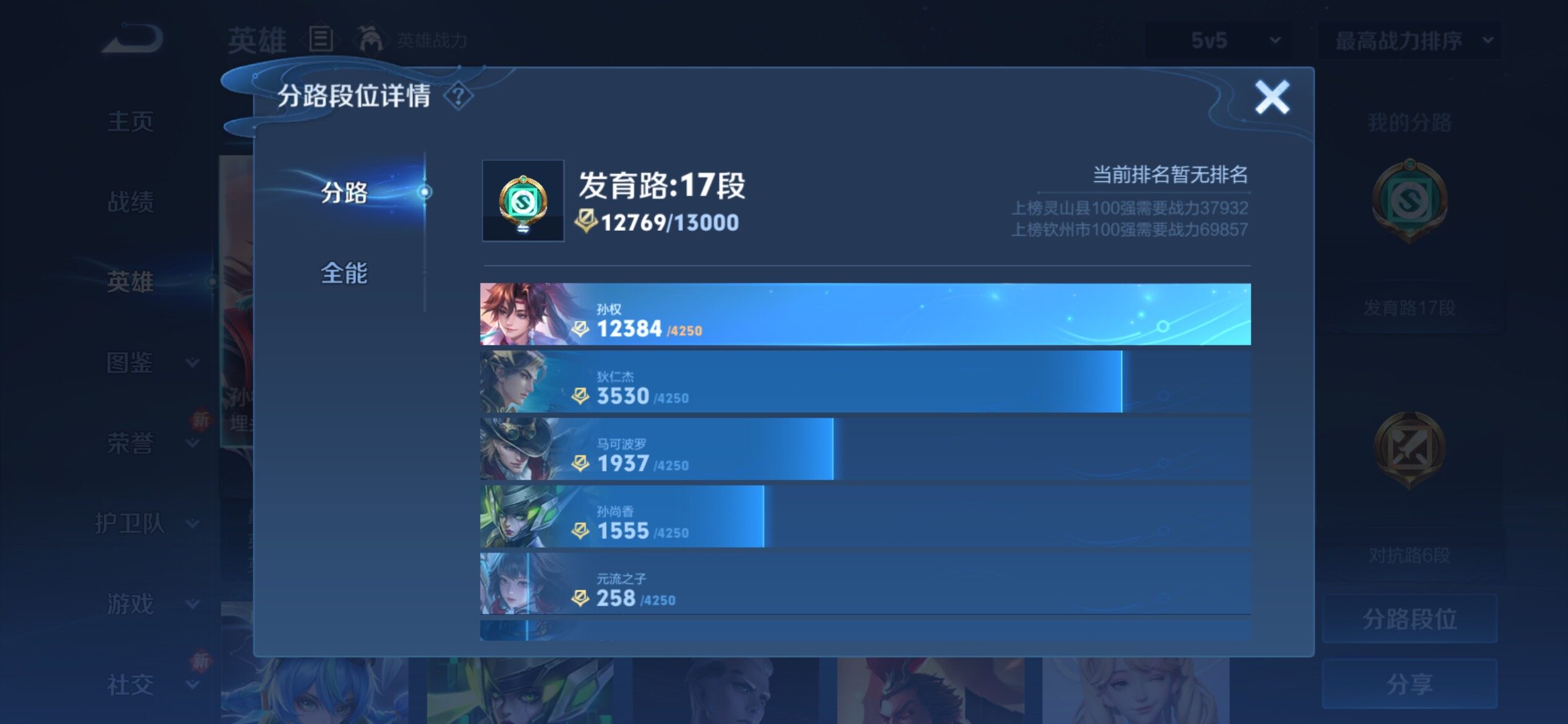 WZCMY4236046王者荣耀账号详情图4