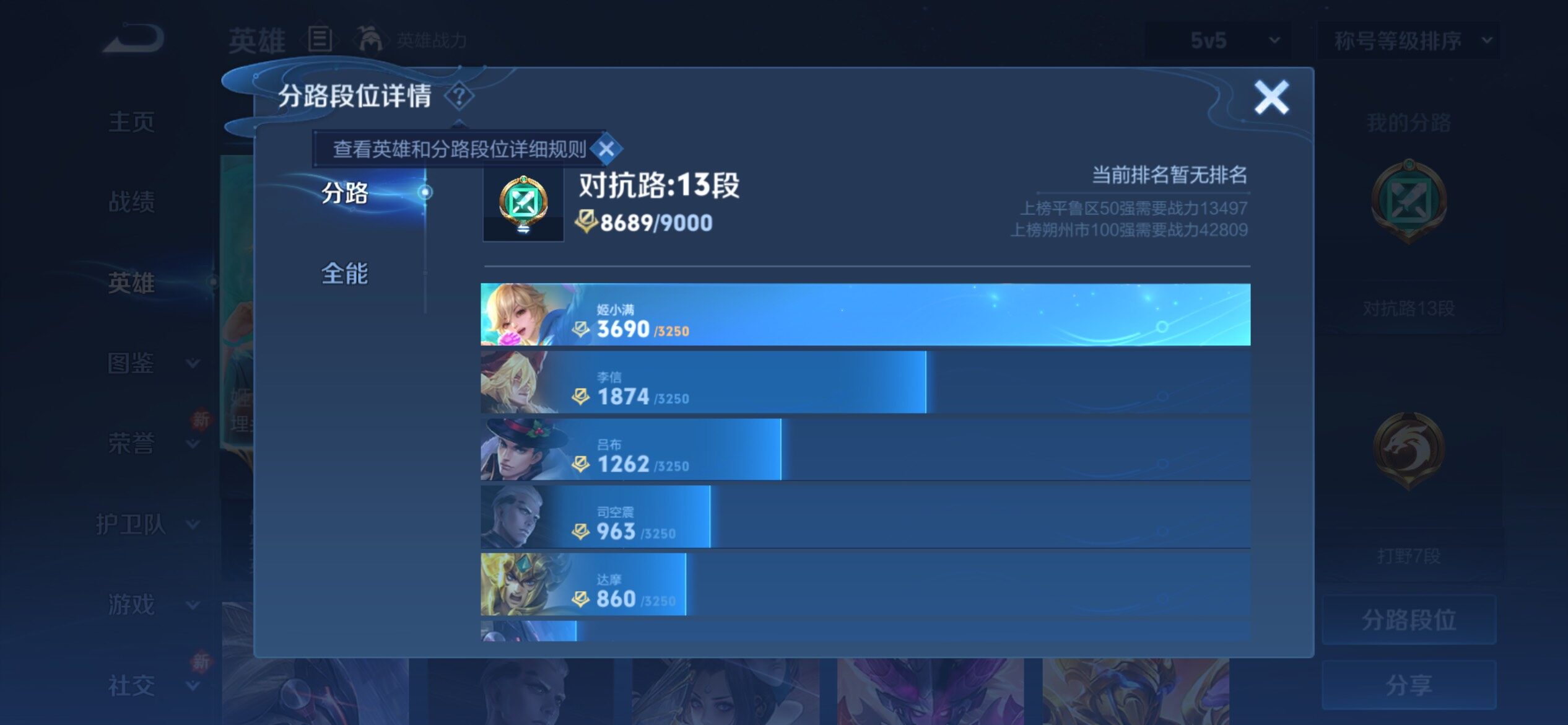 WZCMY4238999王者荣耀账号详情图4