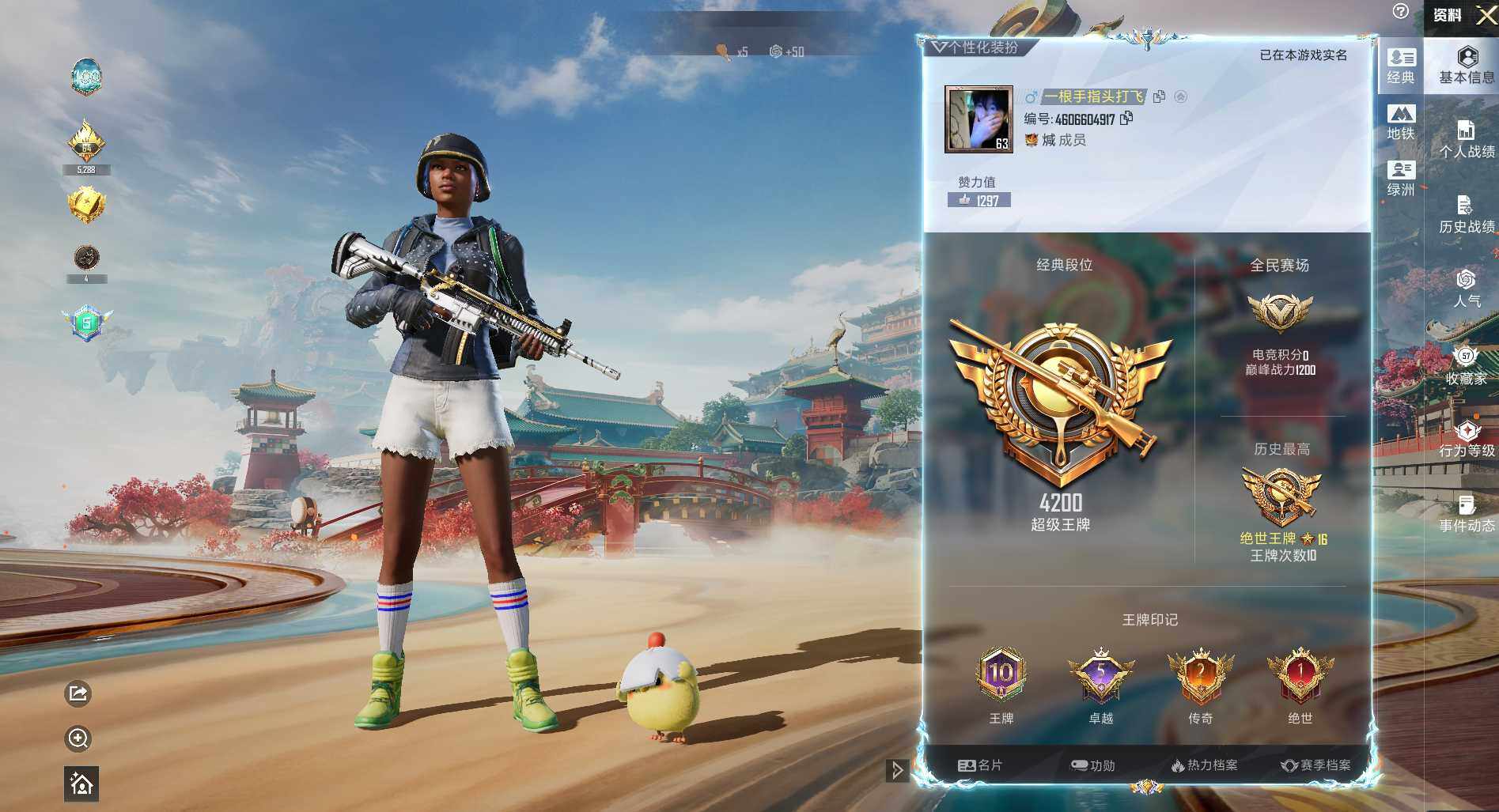 HPCMW4133541和平精英账号详情图2