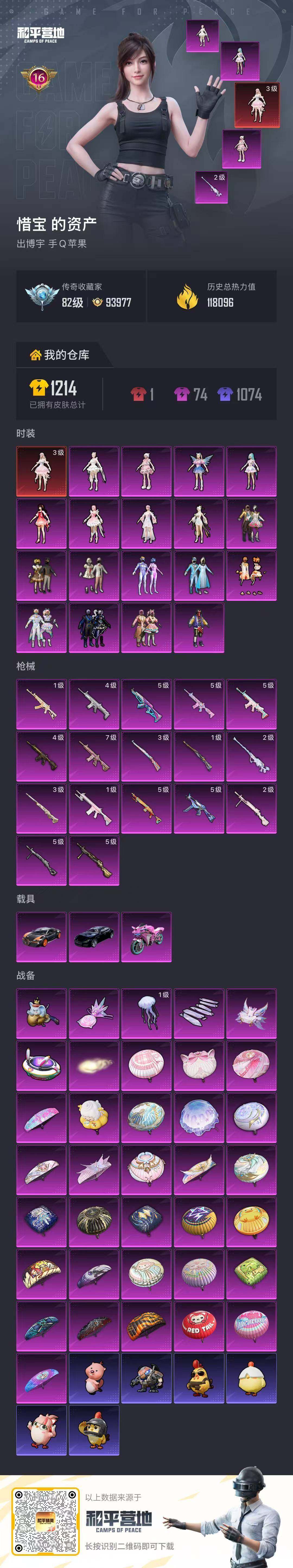 HPCMW4133595和平精英账号详情图2