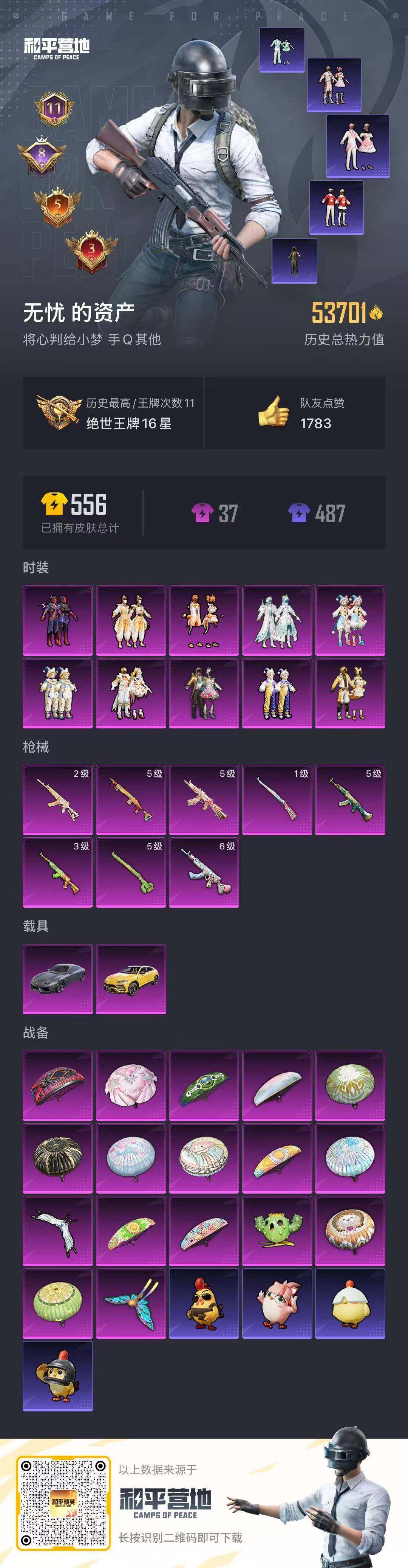 HPCMW4134390和平精英账号详情图14