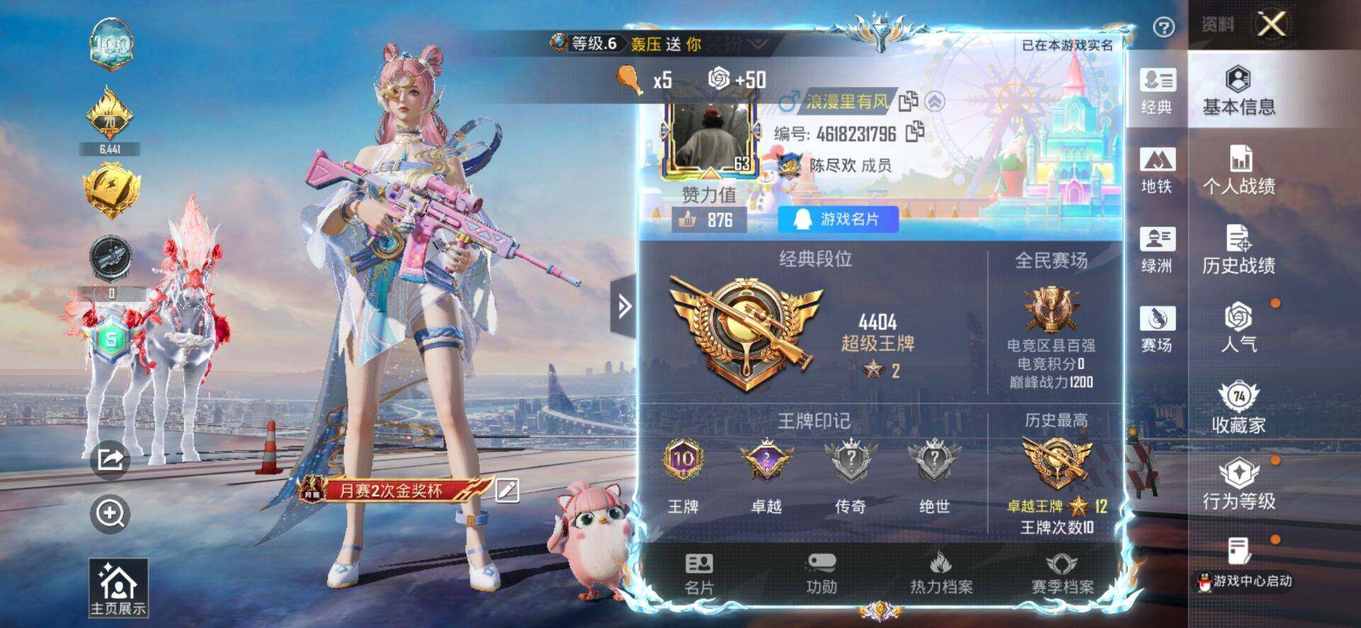 HPCMW4134751和平精英账号详情图2