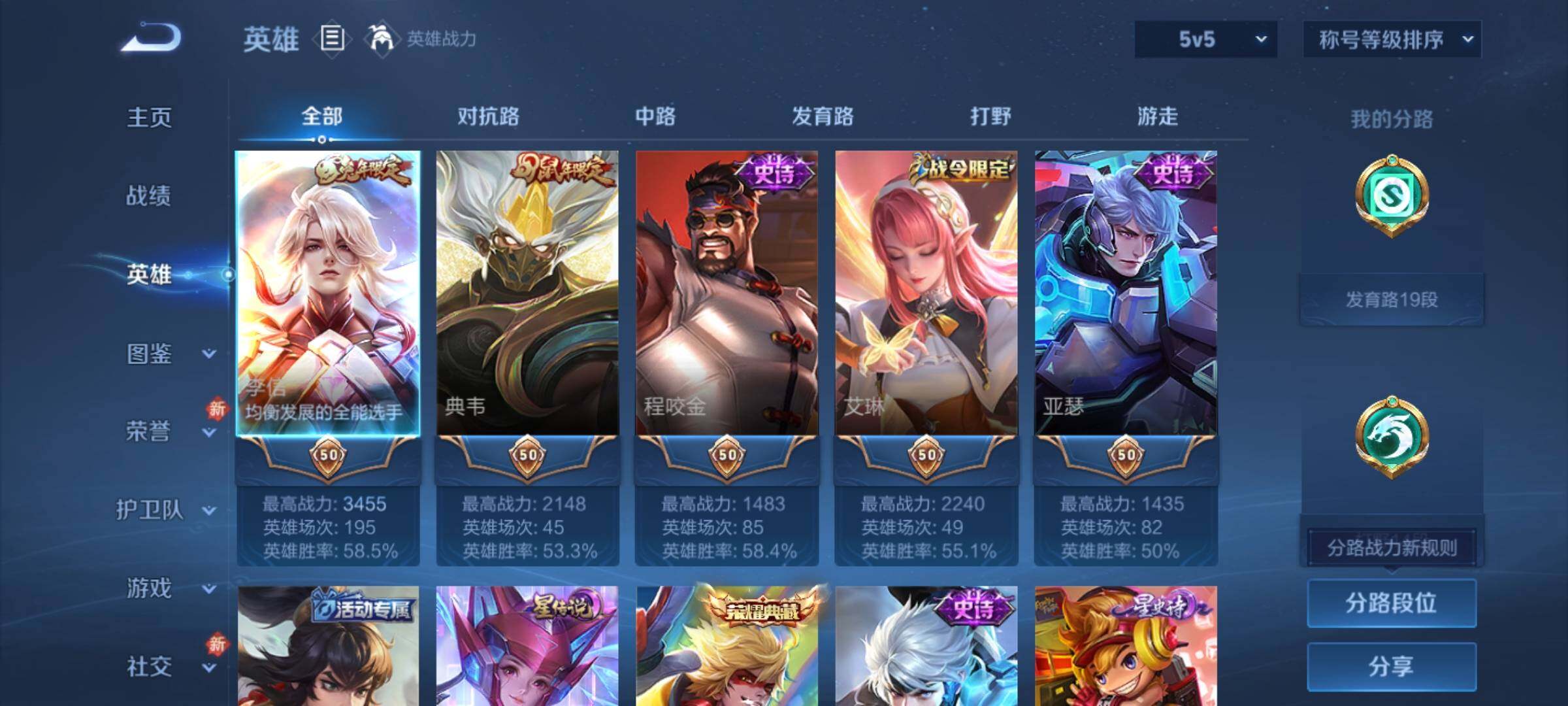 WZLX4235579王者荣耀账号详情图3