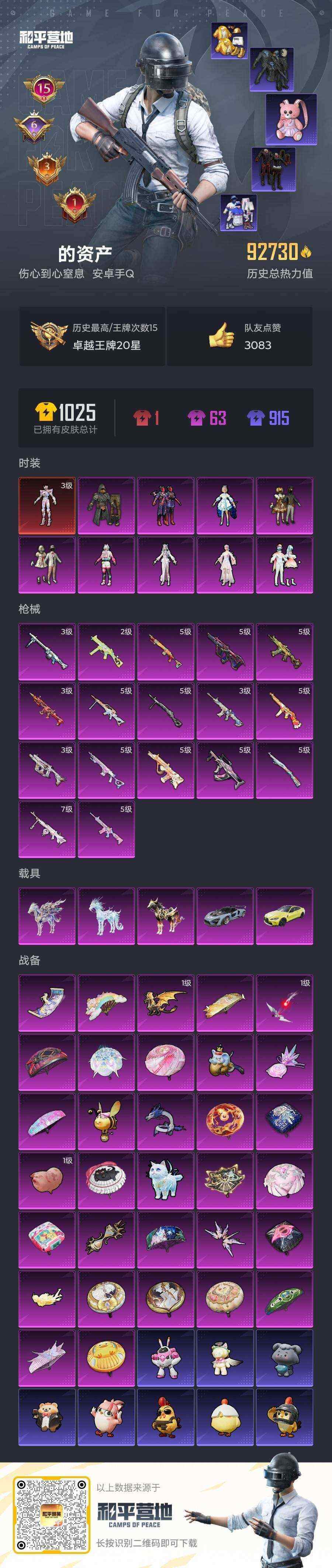 HPQM4139476和平精英账号详情图7