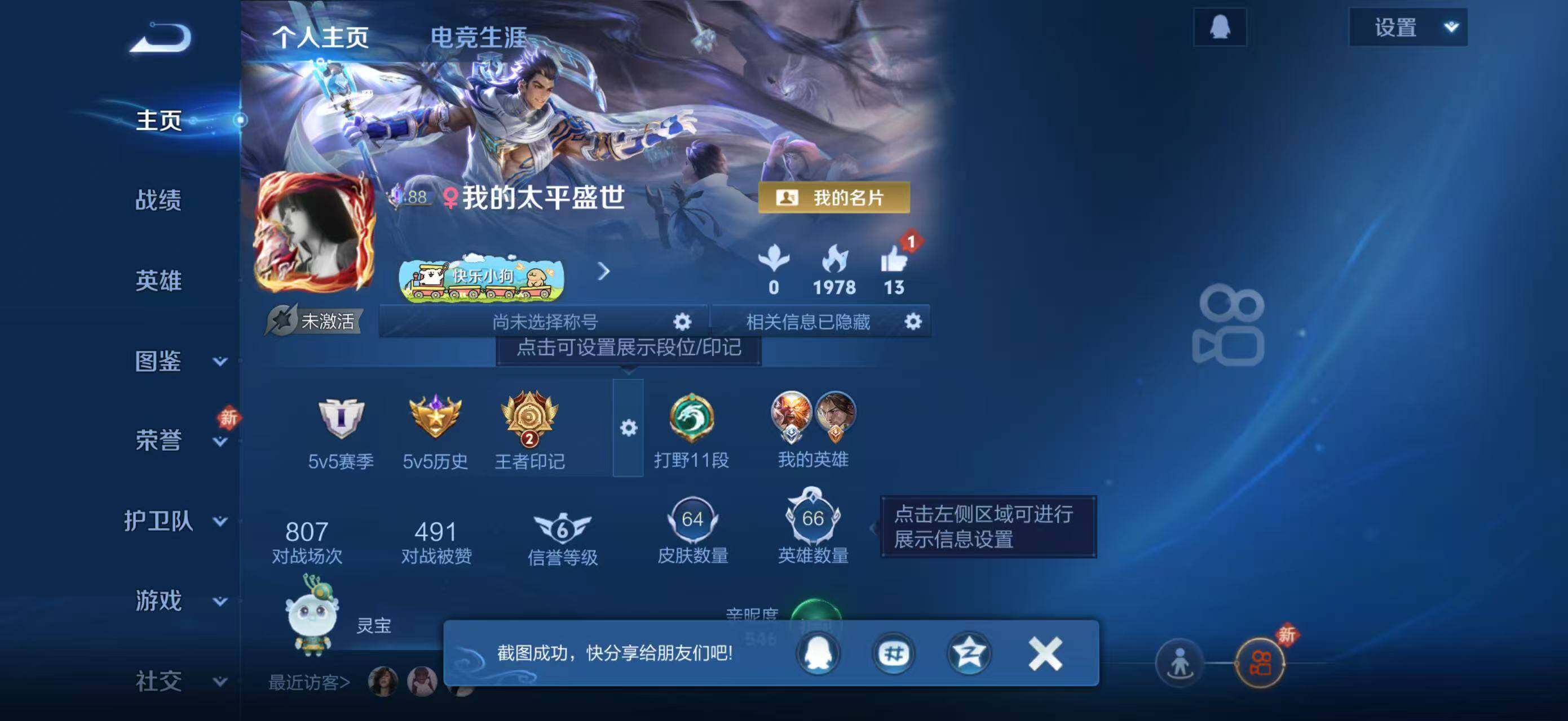 WZJZ4238313王者荣耀账号详情图4