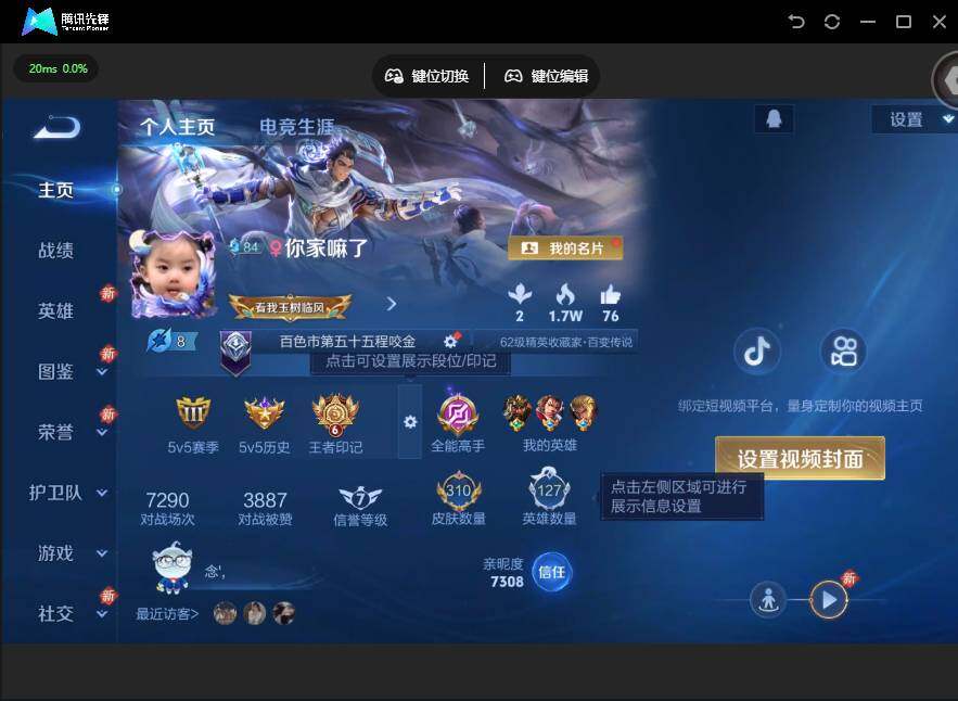 WZJZ4238317王者荣耀账号详情图7