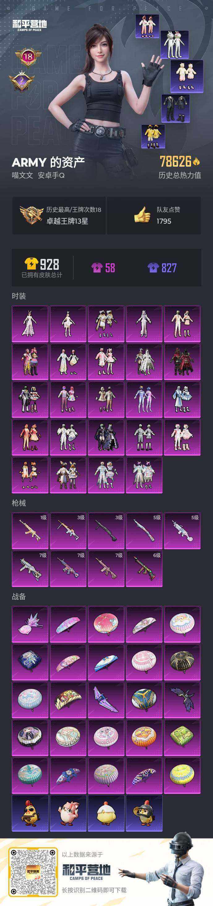 HPQM4139488和平精英账号详情图6