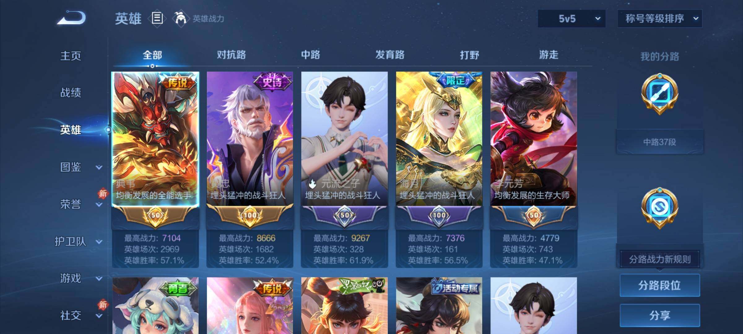 WZCMY4243565王者荣耀账号详情图3