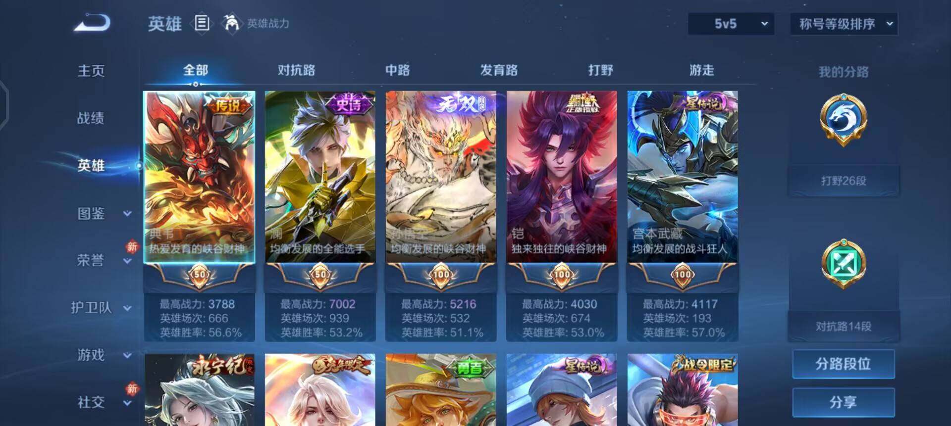 WZLX4239694王者荣耀账号详情图13