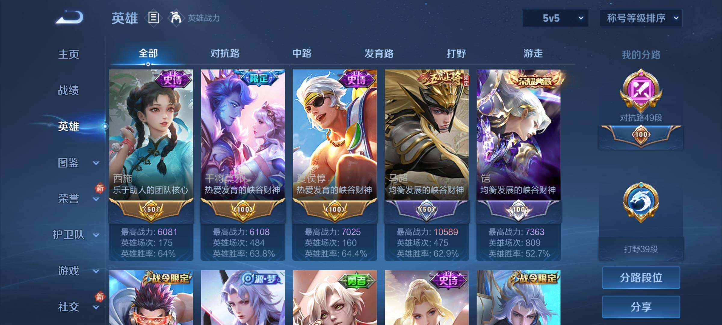 WZCMY4237734王者荣耀账号详情图3 WZCMY4237734王者荣耀账号详情图3