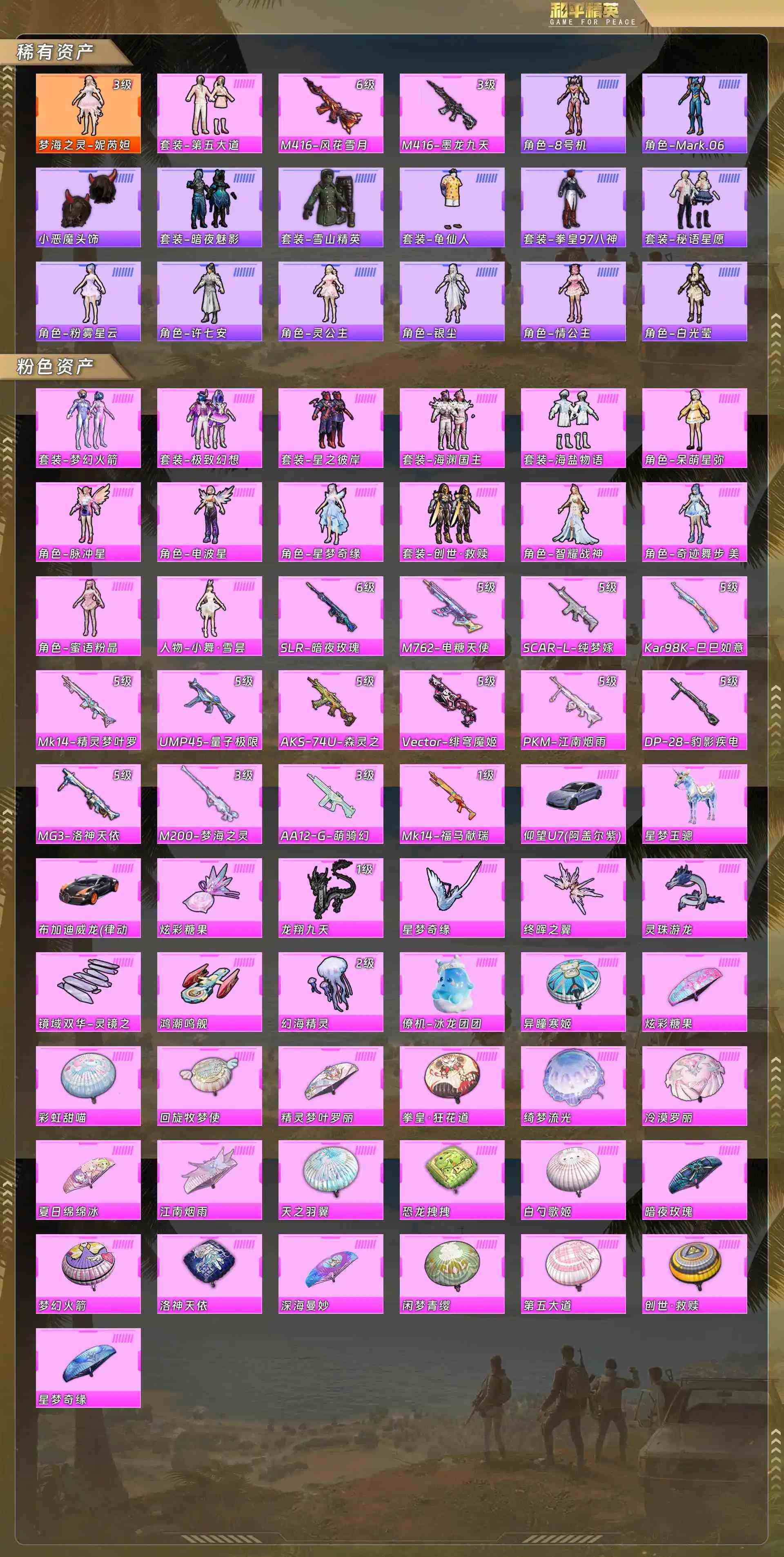 HPQM4143546和平精英账号详情图5