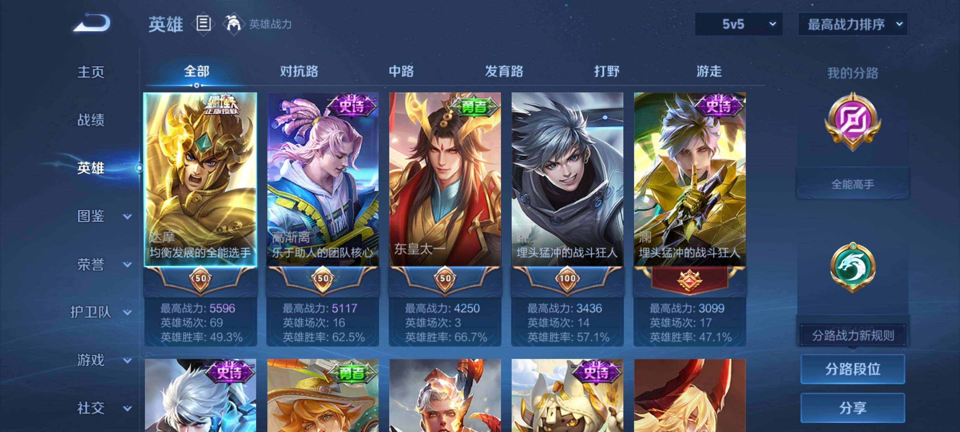 WZCMY4237881王者荣耀账号详情图4