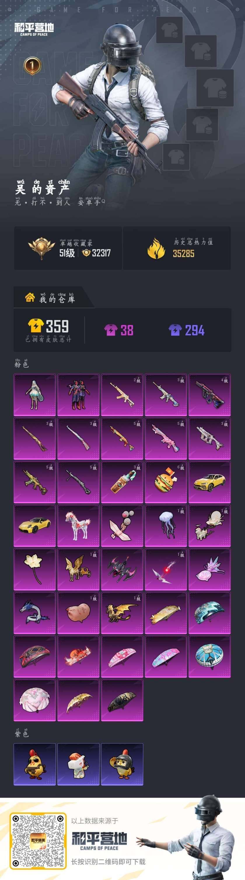 HPLX4131332和平精英账号详情图14