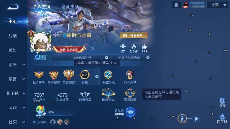 WZLX4237411王者荣耀账号详情图8