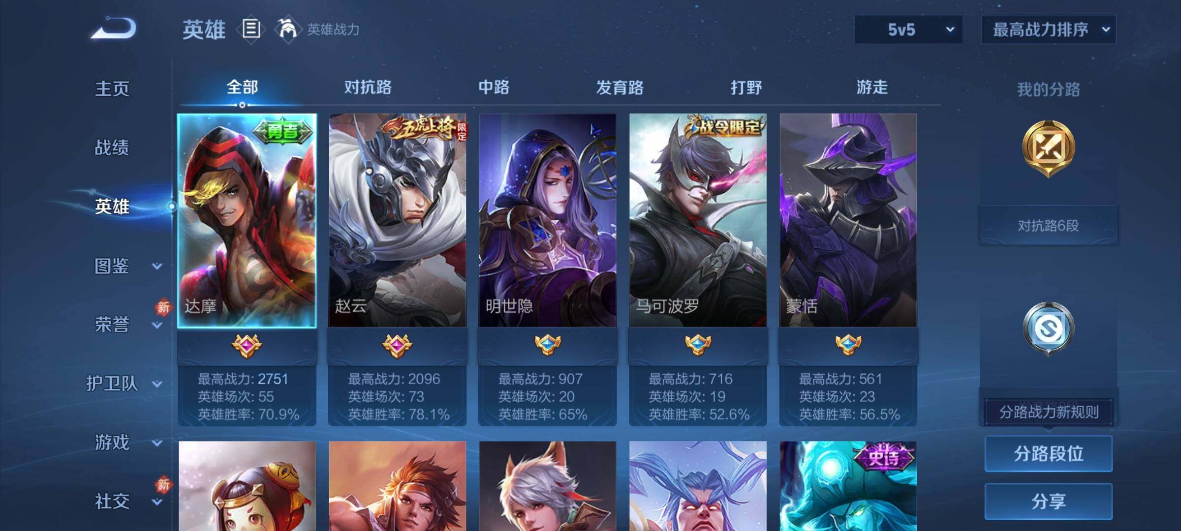 WZCMY4237799王者荣耀账号详情图2