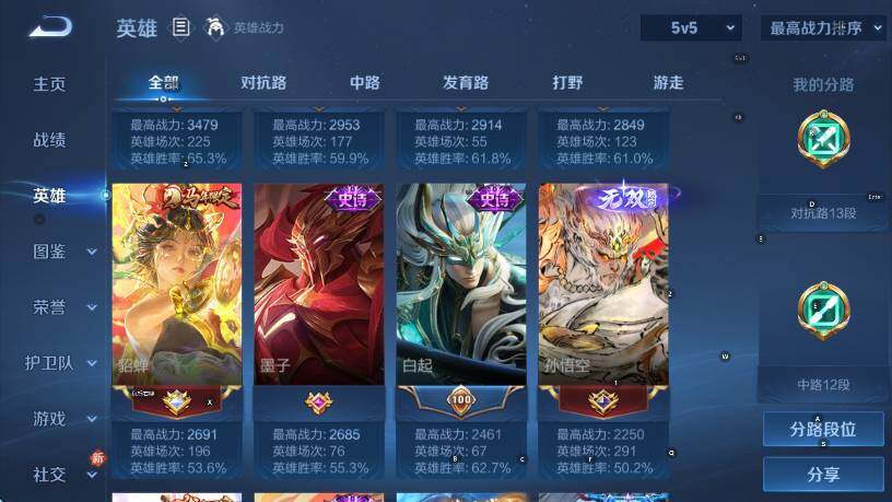 WZLX4237445王者荣耀账号详情图12