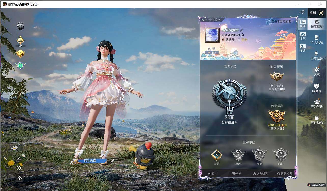 HPLE4131313和平精英账号详情图4 HPLE4131313和平精英账号详情图4