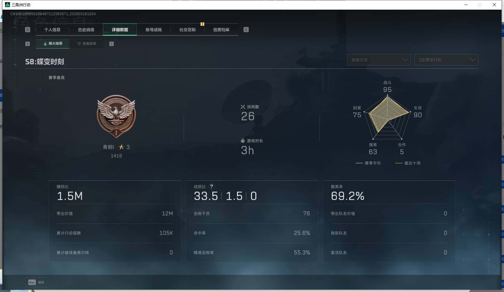 SJZEY473306三角洲行动账号详情图7 SJZEY473306三角洲行动账号详情图7