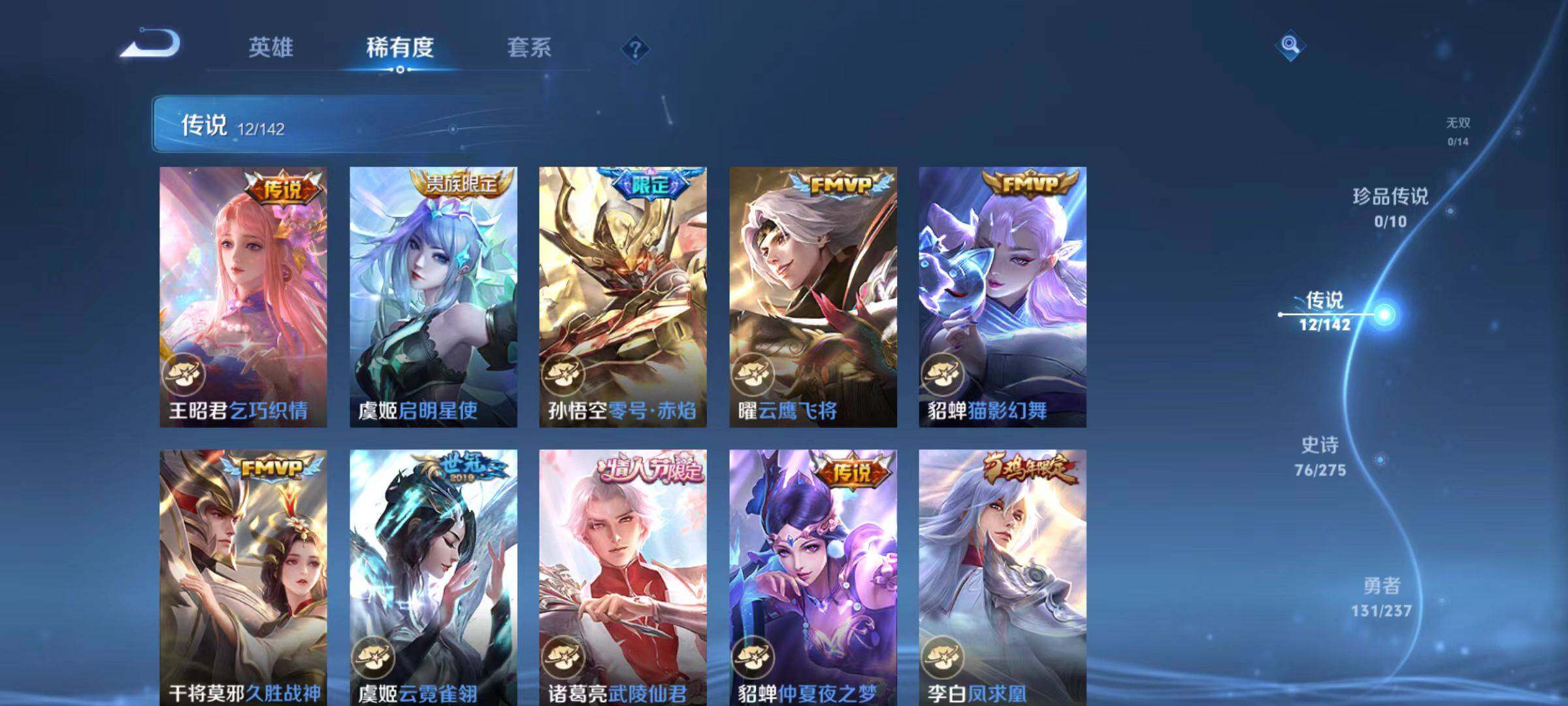 WZLX4237624王者荣耀账号详情图6