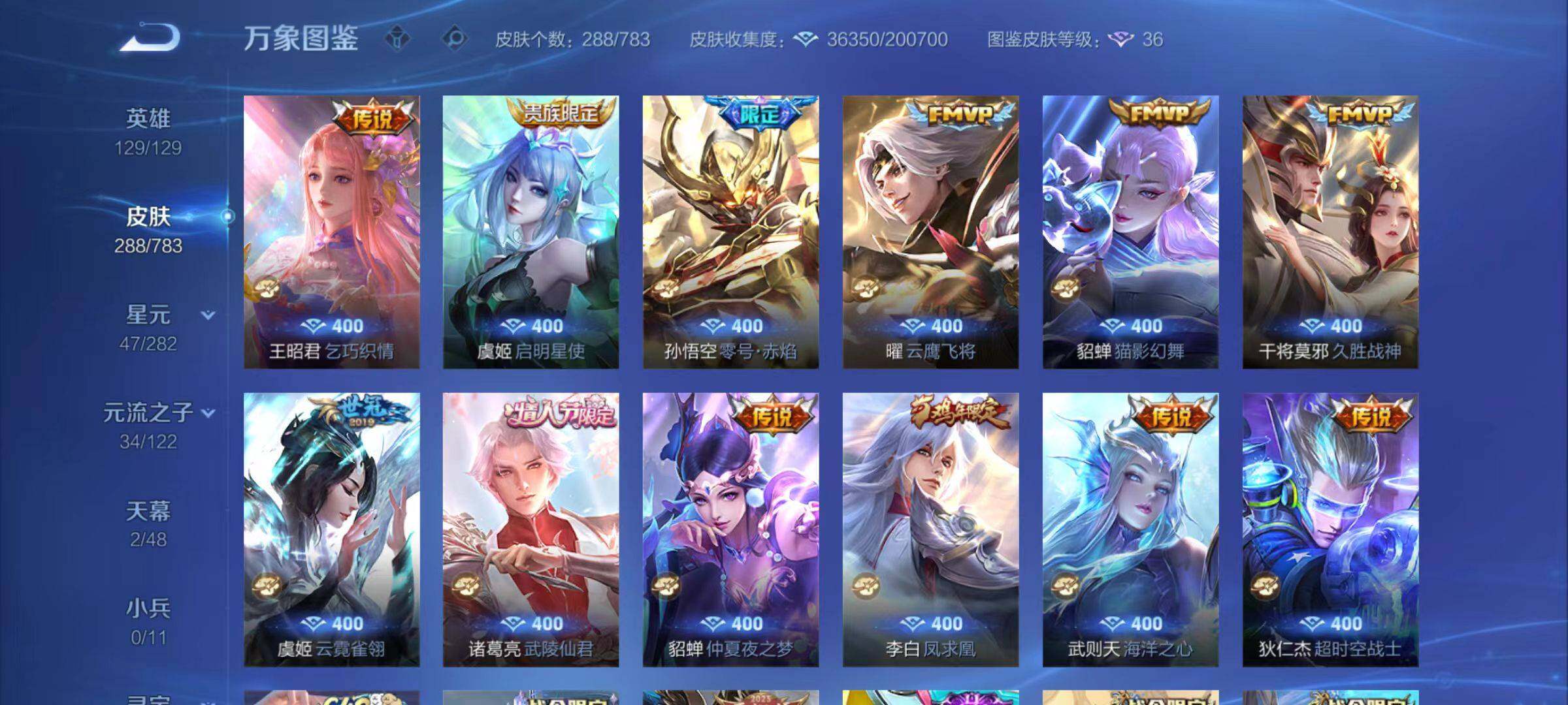 WZLX4237624王者荣耀账号详情图9