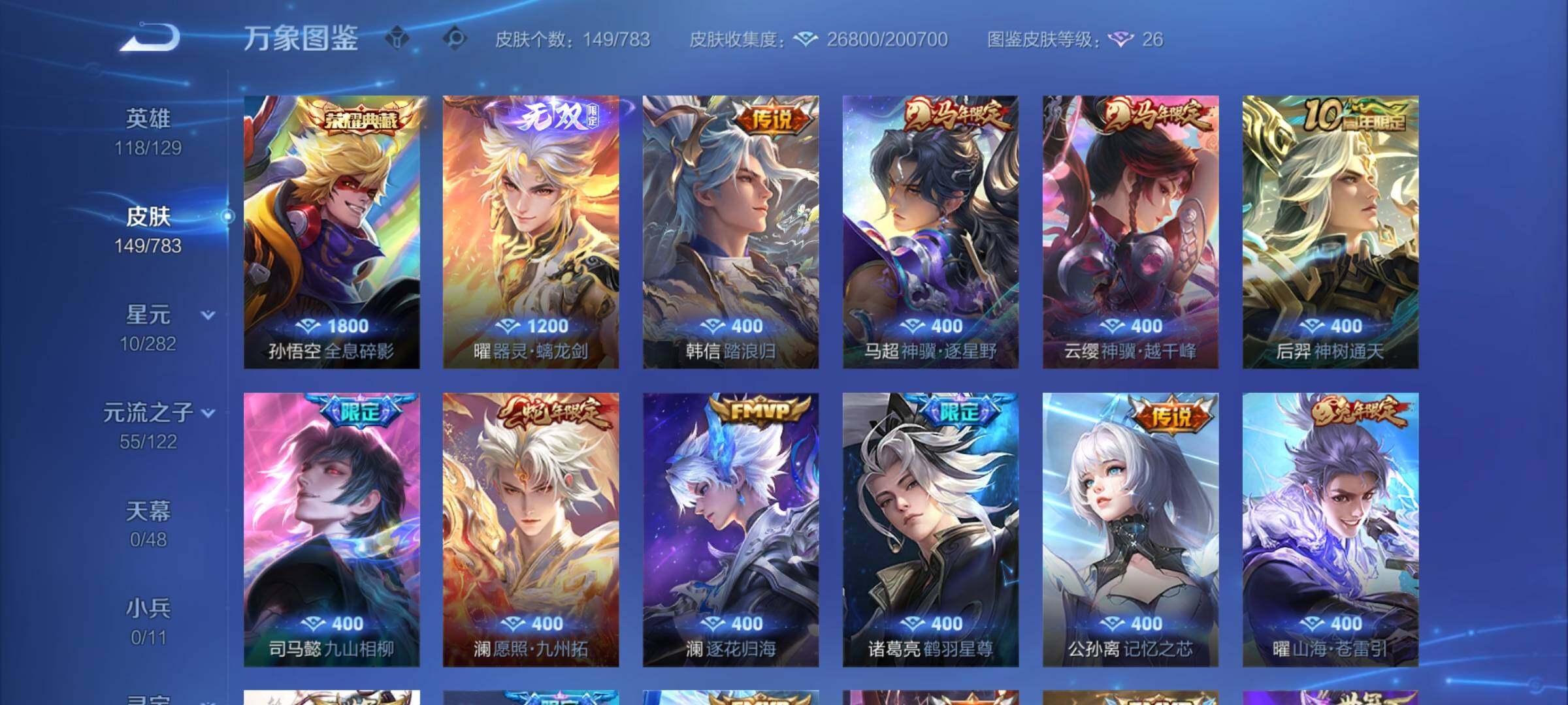 WZCMY4238905王者荣耀账号详情图6