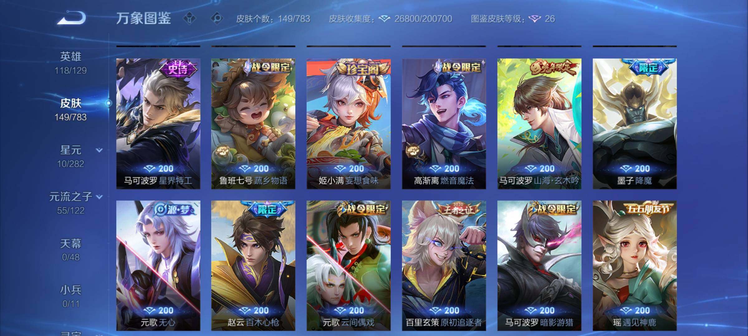 WZCMY4238905王者荣耀账号详情图9