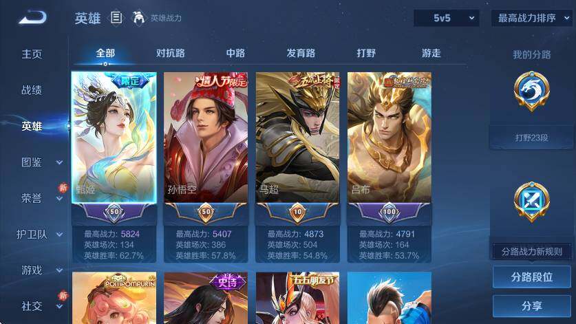 WZLX4237878王者荣耀账号详情图9