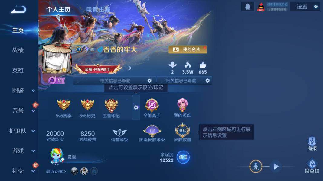 WZQM4240882王者荣耀账号详情图11 WZQM4240882王者荣耀账号详情图11