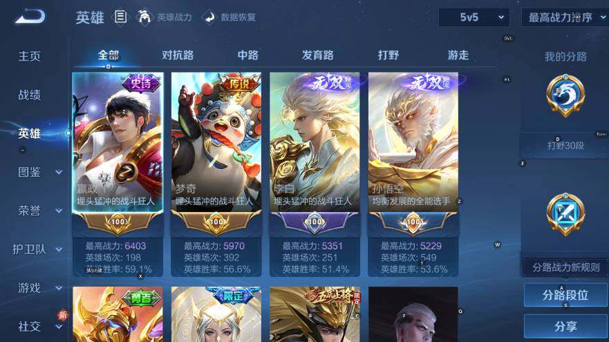 WZLX4237938王者荣耀账号详情图12