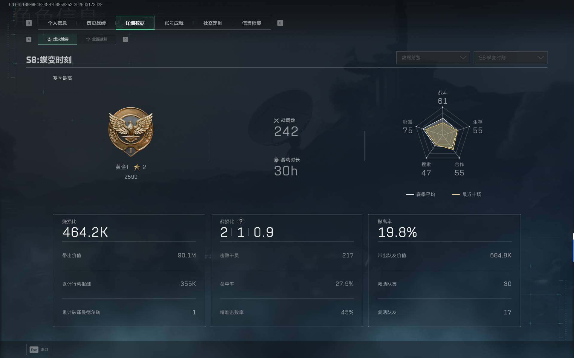 SJZEY473313三角洲行动账号详情图7