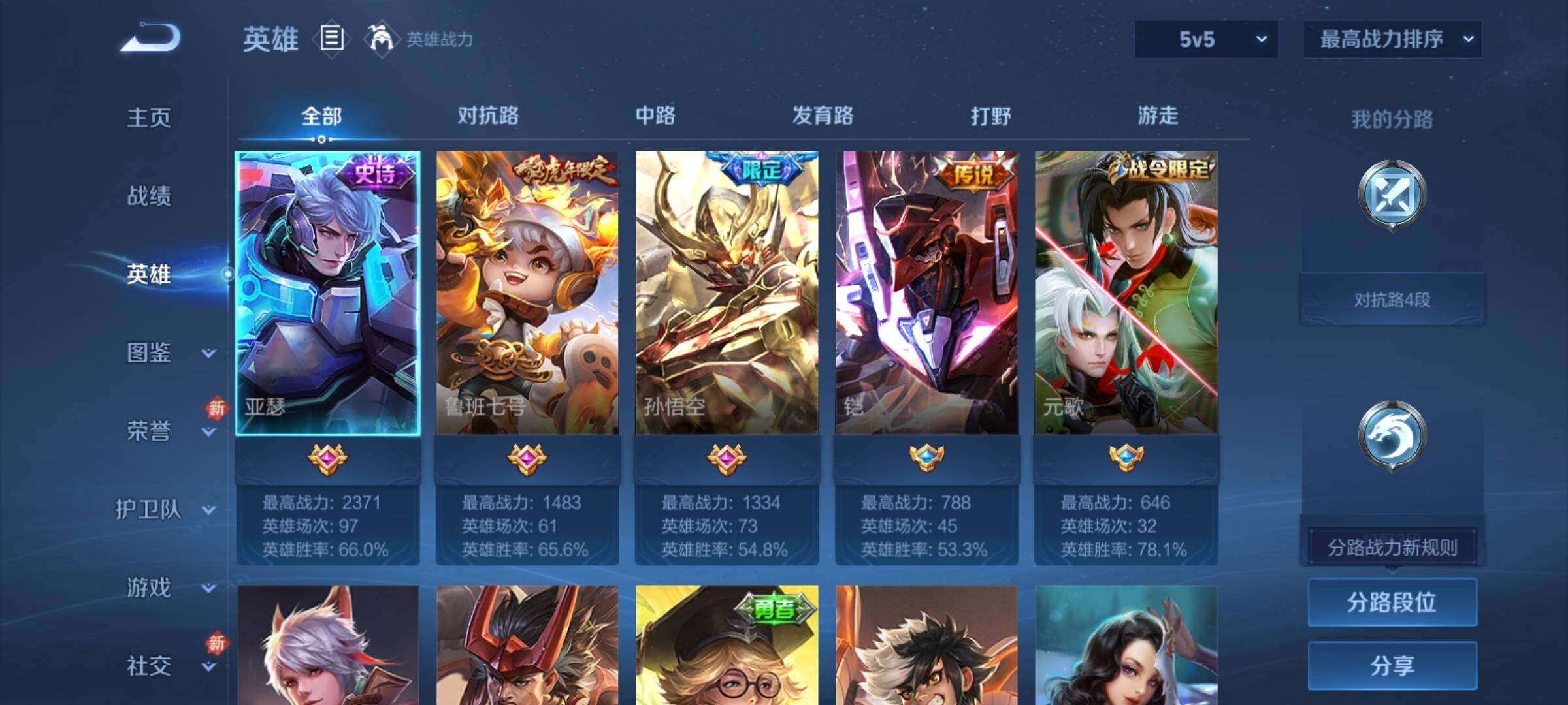 WZCMY4238580王者荣耀账号详情图3