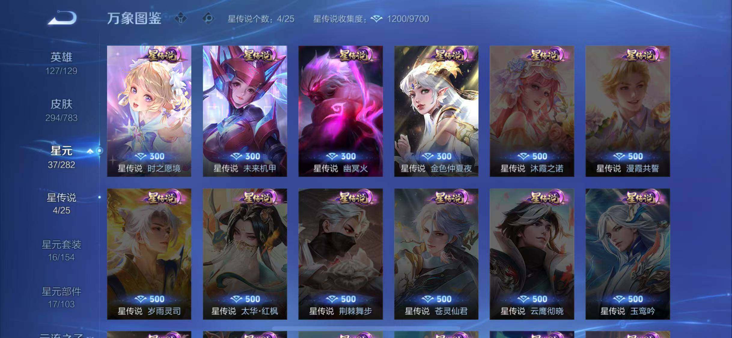 WZLX4240077王者荣耀账号详情图10