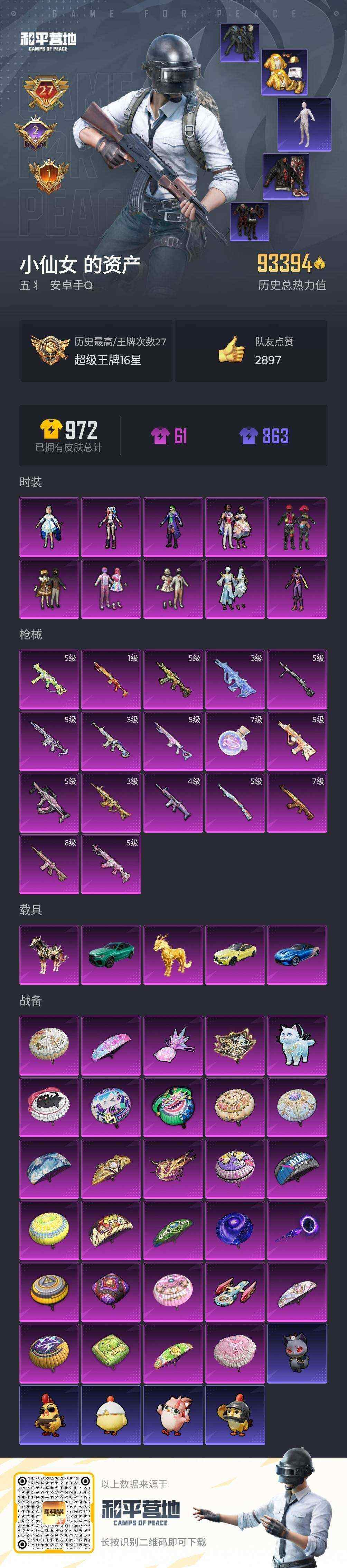 HPQM4139517和平精英账号详情图7