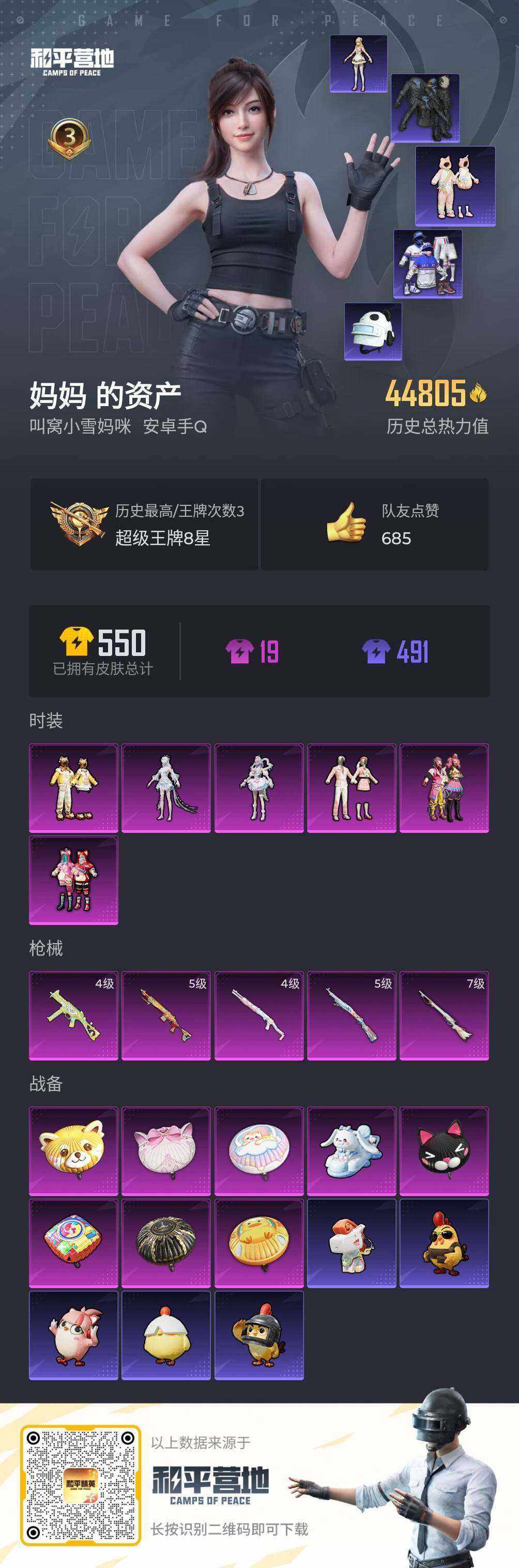 HPQM4139519和平精英账号详情图6 HPQM4139519和平精英账号详情图6